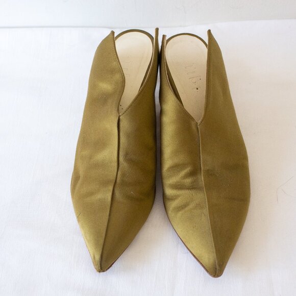 Tibi Olive Green Mules - Picture 9 of 14